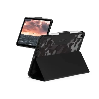 Afbeelding van UAG Plyo obudowa ochronna z uchwytem do Apple Pencil iPad 10.9&quot; 10 generacja (midnight camo) (iPad), Tablethoes, Grijs