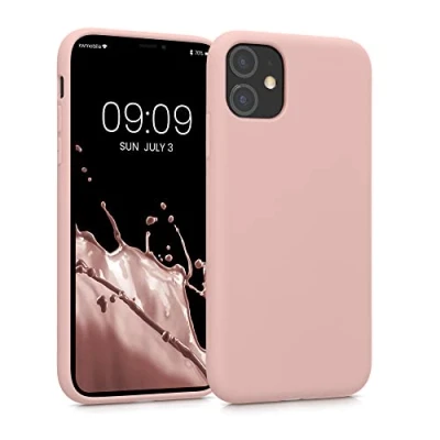 Afbeelding van kwmobile telefoonhoesje geschikt voor Apple iPhone 11 Hoesje smartphone Back cover in terracotta