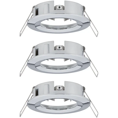Afbeelding van Paulmann 92482 EBL Choose Inbouwring Set van 3 stuks 10 W Chroom