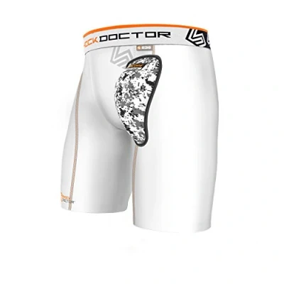 Afbeelding van Shock Doctor 236 Kruisbeschermer met Compressieshort/Liesbroek 30 % lichter dan andere kruisbeschermers Aircore Hard/Soft Cup