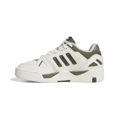 Afbeelding van adidas MIDCITY LOW SHOES Basketbalschoenen, uniseks, kinderen, Off Wit/Olive Strata/Shadow Olijf, 36 EU