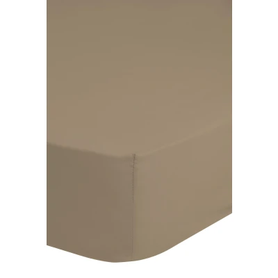 Afbeelding van Muller Textiel Good Morning Jersey Hoeslaken Sand 90 x 200 cm