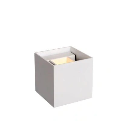 Afbeelding van Lucide Xio Wandlamp LED Vierkant 10 X Cm Wit