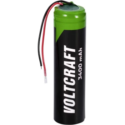 Afbeelding van VOLTCRAFT VC 18650PCM Speciale oplaadbare batterij 18650 Kabel Lithium 3.6 V 3400 mAh