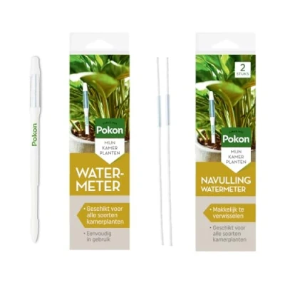Afbeelding van Pokon Vochtmeter voor Kamerplanten incl. 2 navullingen Watermeter Geeft aan wanneer jouw Planten water nodig hebben