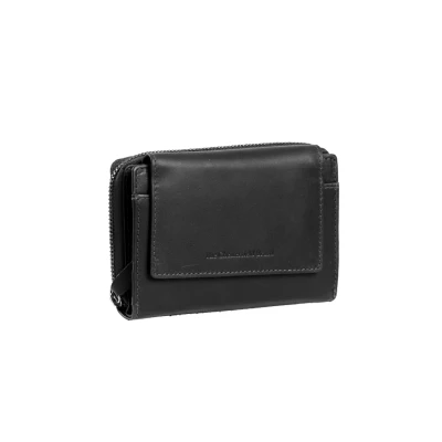 Afbeelding van The Chesterfield Brand Leren Portemonnee Zwart Ascot RFID