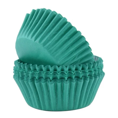 Afbeelding van Cupcake Cups PME Groen 60 stuks