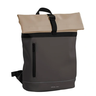 Afbeelding van Daniel Ray Hampton Rolltop Rugtas Waterproof 15&quot; Donkergrijs