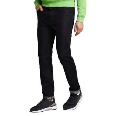 Afbeelding van Bugatti Flexcity Stretch jeans voor heren, met veel bewegingsvrijheid, Donkerblauw Raw