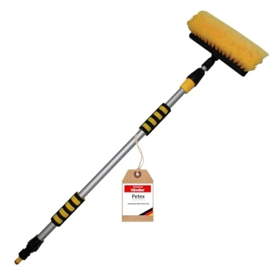 Afbeelding van PETEX 432340 Telescopische wasborstel, geel, ca. 109 165 cm