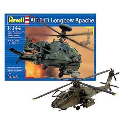 Afbeelding van 1:144 Revell 04046 AH 64D Longbow Apache Plastic Modelbouwpakket