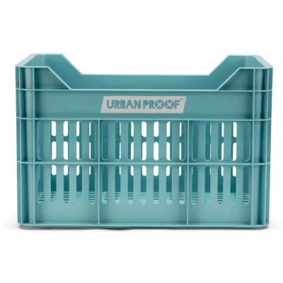 Afbeelding van Fiets Gerecyclede fietskrat Urban Proof Click 30 liter Lucht blauw