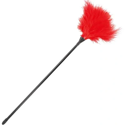 Afbeelding van Darkness SENSATIONS Red Feather 42cm BDSM Sex Toy Fetish for Couples Bondage Games