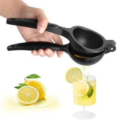 Afbeelding van VFANDV Handmatige citruspers zware Draagbare Voor limoenen, sinaasappels, appelsap, fruit, vaatwasmachinebestendig