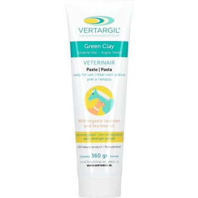 Afbeelding van Groene klei / leem tube 360gr