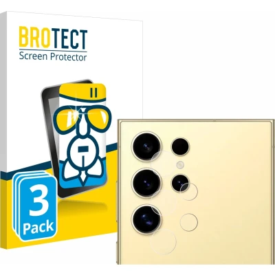 Afbeelding van BROTECT Screenprotector voor Samsung Galaxy S24 Ultra (ALLEEN Camera Lens) Folie Beschermfolie Beschermglas transparant (3 Stuks)