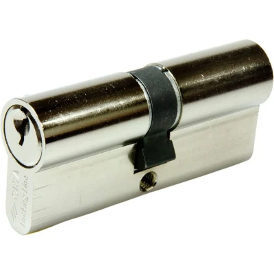 Afbeelding van Cylinder Cisa Logo 08010.07.0.12.lc Nickel coated Short camlock (30 x 30 mm)