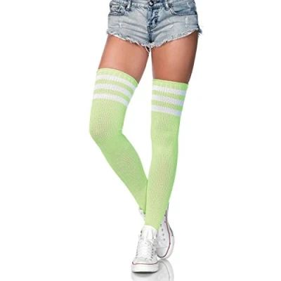 Afbeelding van Leg Avenue Kostuumaccessoires voor dames, neonblauw, neonroze, zwart/wit, wit/zwart, rood/wit/blauw.
