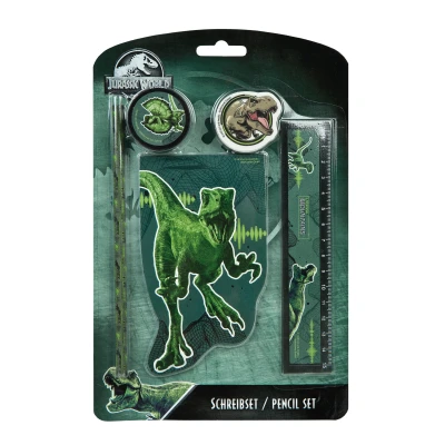 Afbeelding van Jurassic World Schrijfwarenset 5 Delig 4043946313168