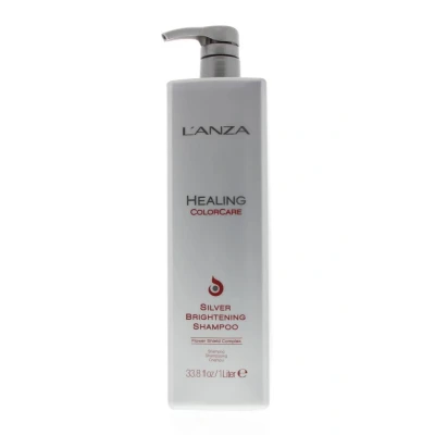 Afbeelding van Lanza Healing Colorcare Silver Brightening Shampoo 1000ml Haibu by Kapperskorting.com