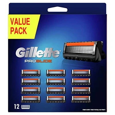 Afbeelding van Gillette ProGlide Scheermesjes Voor Mannen 12 Navulmesjes
