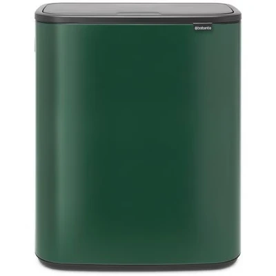 Image de Brabantia Bo Touch Bin 2 x 30 Litres Pine Green