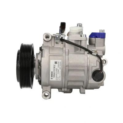 Afbeelding van BOSCH 1 986 AD1 322 AC Compressor 12V PS R1 R1234yf, R134a Met montagehandleiding, afdichtring AUDI: A4 B8 Avant, Saloon
