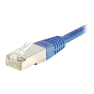 Image de Cordon patch RJ45 ftp CAT6 bleu 0,15m