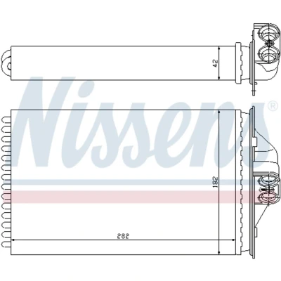 Afbeelding van Nissens Kachelradiateur 70975