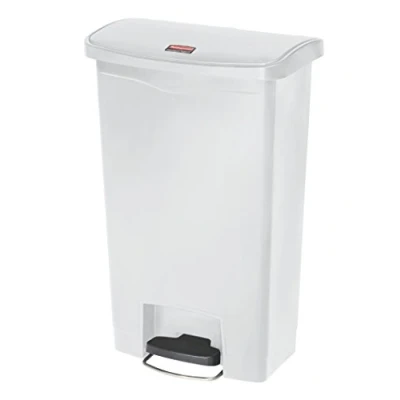 Afbeelding van Rubbermaid Slim Jim Front Step Wit Inhoud: 50 liter