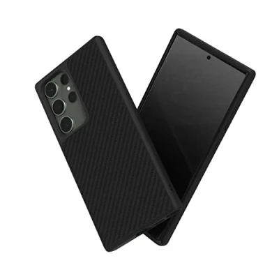 Afbeelding van RHINOSHIELD Hoesje compatibel met [Galaxy S23 Ultra] SolidSuit dunne hoes schokabsorberende technologie en premium matte afwerking koolstofvezel