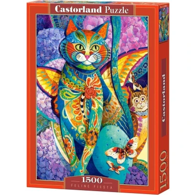 Afbeelding van Castorland Legpuzzel Feline Fiesta 1500 Stukjes