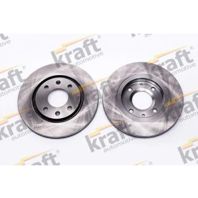 Afbeelding van KRAFT Remschijf 260, 260,0mm 24,0mm 4 Geventileerd 6045590 4246L9 Remschijven