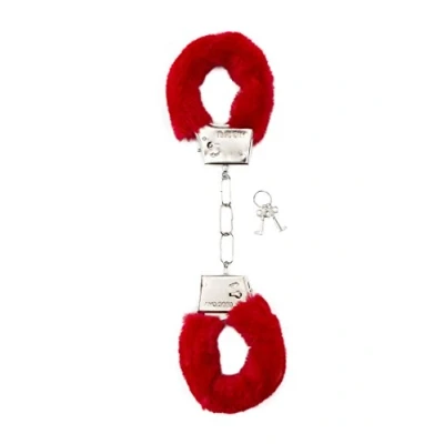 Afbeelding van Shots Toys Harige Handboeien red
