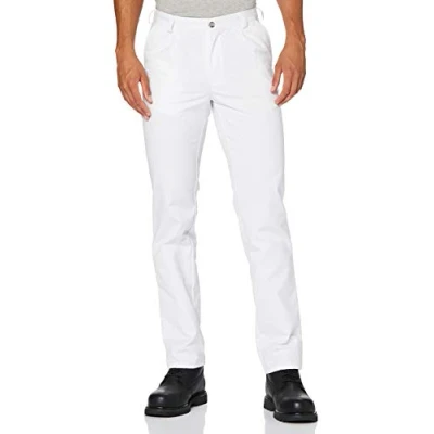 Image de BP Med Trousers 1359 558 21 Pantalon pour Homme 65% Polyester, 35% Coton Coupe Normale Blanc Taille 52 n