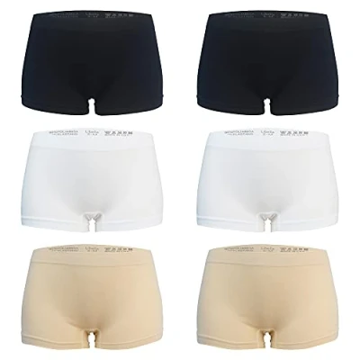Afbeelding van Libella set van 6 stuks damesslips met lage taille, naadloze microvezel 3908