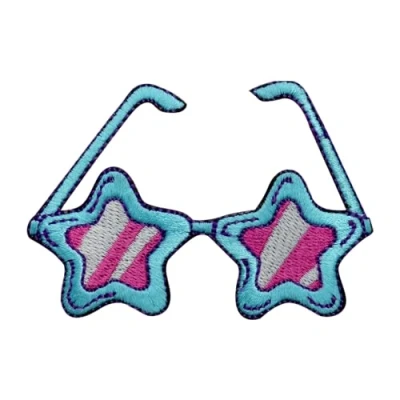Afbeelding van Écusson brodé en forme d&#039;étoiles pour enfants, à repasser ou coudre vêtements, etc.