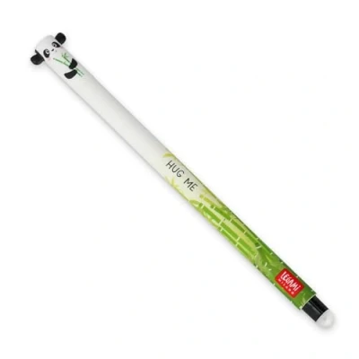 Afbeelding van Legami Uitwisbare Pen Panda Inktkleur Zwart Navulbaar Back to School