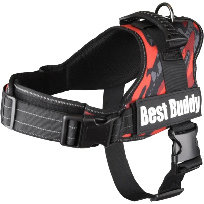 Afbeelding van Hondentuig Best Buddy Pluto Rood Army L