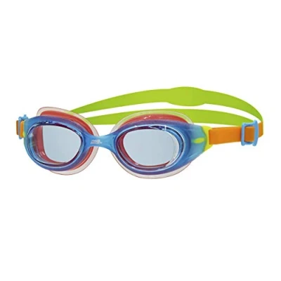 Afbeelding van Zoggs Little Sonic Air zwembril, uniseks, baby, blauw/oranje/groen/getint, tot 6 jaar