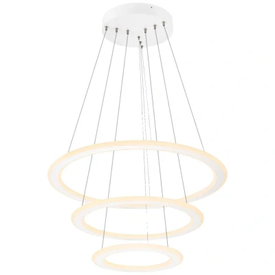 Afbeelding van SLV ONE FLAT 1007702 Hanglamp LED 58 W Wit