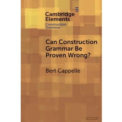 Afbeelding van Elements in Construction Grammar Can Be Proven Wrong?
