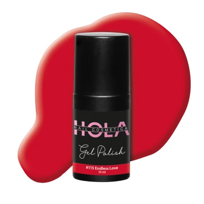 Afbeelding van Gelpolish #115 Endless Love 10ml Rood Gelnagellak Hola