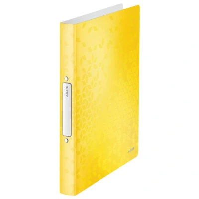 Image de Leitz 4257 WOW classeur avec 2 anneaux en O (32 mm) jaune