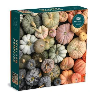Afbeelding van Heirloom Pumpkins 1000 Piece Puzzle in Square Box