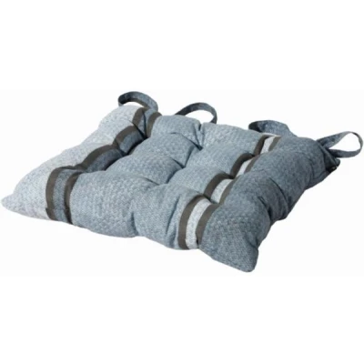 Afbeelding van Madison Toscane zitkussen 46x46 cm Verry blue