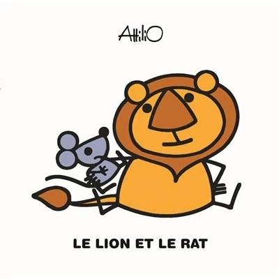 Image de le lion et rat