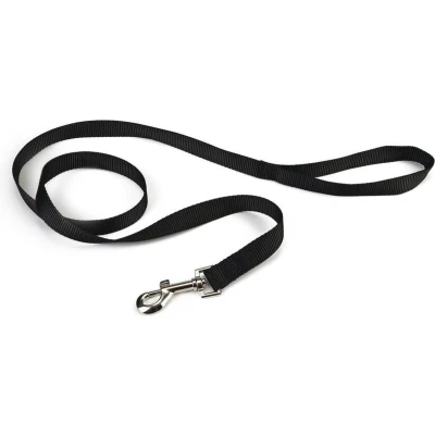 Afbeelding van Beeztees Hondenriem Nylon Zwart 130 cm x 15 mm