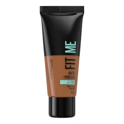 Afbeelding van 1+1 gratis: Maybelline Fit Me Matte + Poreless Foundation 352 Truffle