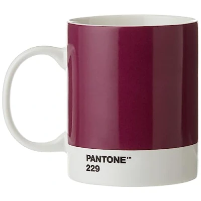 Afbeelding van Pantone Koffiebeker Bone China 375 ml Aubergine 229 C